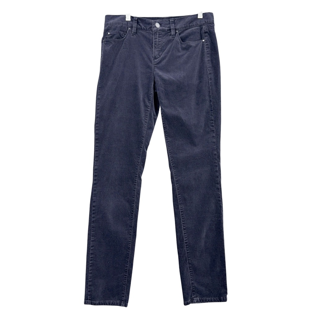 Ann‎ Taylor Corduroy Pants Womens 4 Cotton Spandex Gray